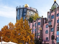 pa224799 1 - Kopie  Hunderwasserhaus Oktober 2019 : Hundertwasser, Magdeburg