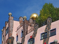 pa224808 1 - Kopie  Hunderwasserhaus Oktober 2019 : Hundertwasser, Magdeburg
