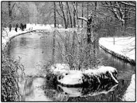Englischer Garten 10  Winter im Englischen Garten : Muenchen, Winter, Englischer Garten, Spaziergang