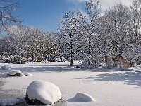 Westpark 10  Westpark im Winter : München, Westpark, Winter