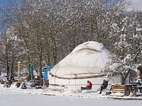 Westpark 16  Westpark im Winter : München, Westpark, Winter