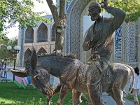 Buchara - Hodscha Nasreddin der  Till Eulenspiegel des Orient  Usbekistan 2018
