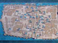 Chiwa - Stadtplan Altstadt  Usbekistan 2018