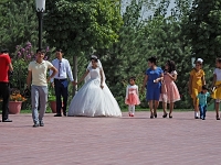 Samarkand - Hochzeiten sahen wir häufig  Usbekistan 2018