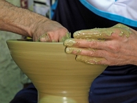 in einer Keramikwerkstatt  Usbekistan 2018