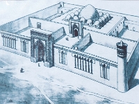 Reste einer Karawanserei  Usbekistan 2018