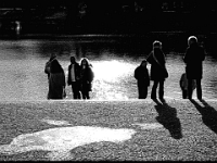 Spaziergang in  Hannover am  8.01.2023  neues Rathaus Blick zum Maschsee