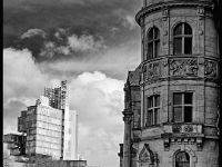 Spaziergang in  Hannover am  8.01.2023  neues Rathaus Blick zur Nord LB