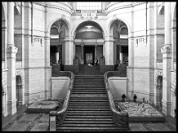 Spaziergang in  Hannover am  8.01.2023  neues Rathaus Innenansicht