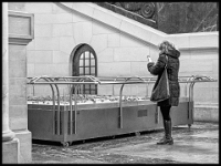 Spaziergang in  Hannover am  8.01.2023  neues Rathaus Stadtmodell