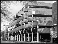 Spaziergang in  Hannover am  8.01.2023  Parkhaus in der Oststrasse