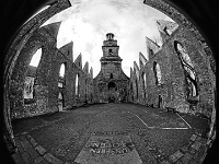 Spaziergang in  Hannover am  8.01.2023  Aegidienkirche als Mahnmal