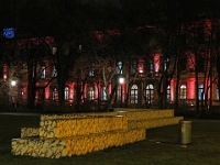 Kunstareal 15  Muenchen-- Kunstareal im Dezember 2020 : München, Kunstareal, Lichtinstallation