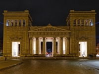 Kunstareal 17  Muenchen-- Kunstareal im Dezember 2020 : München, Kunstareal, Lichtinstallation