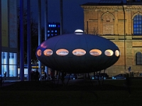 Kunstareal 5  Muenchen-- Kunstareal im Dezember 2020 : München, Kunstareal, Lichtinstallation