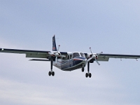 Helgoland im Juli 2022  Anflug auf den Helgoländer Flugplatz auf der Düne : Helgoland, 2022, Nordsee