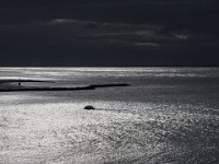 Helgoland im Juli 2022  hartes Gegenlicht am Morgen : Helgoland, 2022, Nordsee