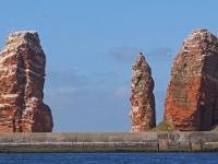 Helgoland im Juli 2022  Rundfahrt um die Insel im Börtrboot : Helgoland, 2022, Nordsee