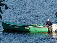 Lago 71  Cannobio Blick aus dem Fenster des Quartiers