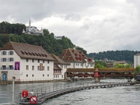 Luzren  Schweiz mit der Bahn im August 2021 : Bahn, Schweiz, 2021