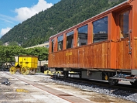 Interlaken  Schweiz mit der Bahn im August 2021