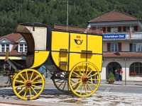 Interlaken  Schweiz mit der Bahn im August 2021 : Bahn, Schweiz, 2021