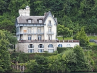 Schifffahrt über den Genfer See  Schweiz mit der Bahn im August 2021 : Bahn, Schweiz, 2021