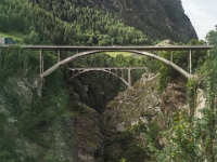 Mit dem Glacier-Express nach St. Moritz  Schweiz mit der Bahn im August 2021 : Bahn, Schweiz, 2021