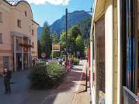 Mit der Berninabahn nach Tirano  Schweiz mit der Bahn im August 2021 : Bahn, Schweiz, 2021