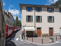 Mit der Berninabahn nach Tirano  Schweiz mit der Bahn im August 2021