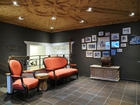 Hotel in St. Moritz  Schweiz mit der Bahn im August 2021 : Bahn, Schweiz, 2021