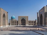 Samarkand - Registan Platz  Usbekistan 2018