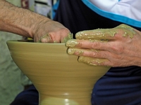 in einer Keramikwerkstatt  Usbekistan 2018