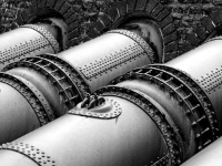 monotone Rohre  Walchenseekraftwerk