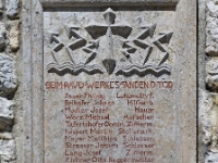 Opfer des Baus  Kraftwerk Walchensee