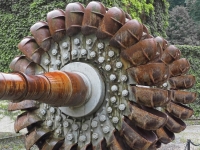 Kraftwerk und Details  Kraftwerk Walchensee