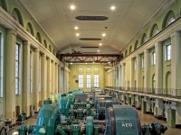 Kraftwerk und Details  Kraftwerk Walchensee