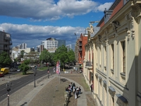 Spaziergang um das Museum  Juedisches Museum Berlin, Mai 2022 : Jüdisches Museum, Berlin, Mai 2022