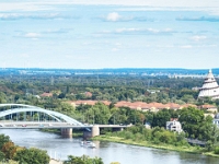 Blick vom Turm der Johanniskirche  Magdeburg Oktober 2019 : Magdeburg, September 2023