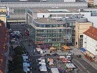 Blick auf den Markt  Magdeburg Oktober 2019 : Magdeburg