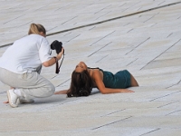 Oslo 2022  Shooting auf dem Dach : Oslo, 2022