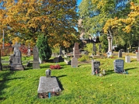 Oslo 2022  Friedhof um die Gamle Aker kirke : Oslo, 2022