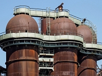 Rundgang durch die Hütte  Voelklinger Huette